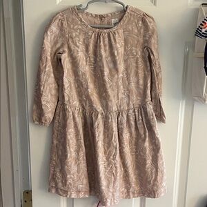 GAP Kids Dress in Soft Cream